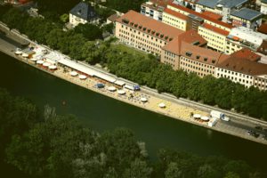 Stadtstrand Würzburg am Main Architekt
